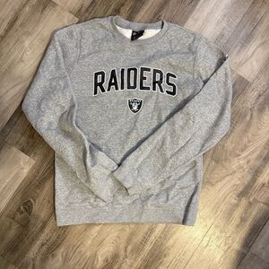 Nike NFL Gray Raiders Crewneck Sweater